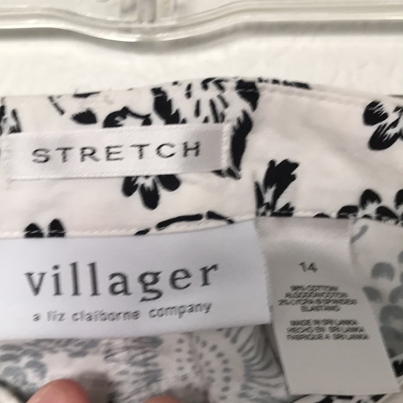 LIZ CLAIBORNE VILLAGER ANKLE LENGTH PANTS SIZE 14 NWOT EXCELLENT CONDITION! - Picture 4 of 6